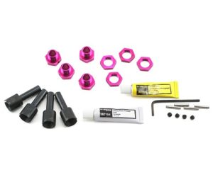 Full set of 4 axles/Allow use of 17mm hex hub wheels