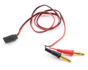 ProTek RC Receiver Charge Lead 4mm Banana Plugs Connector Servo